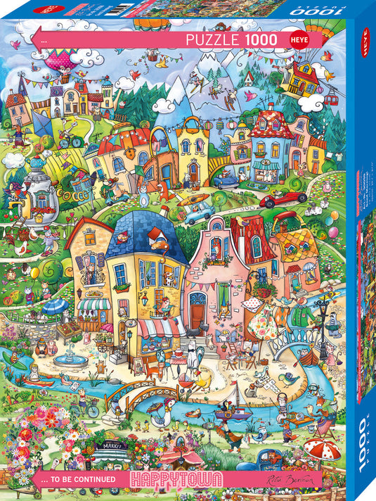 Good Morning!, Berman 1000 Piece Jigsaw Puzzle by Heye - 1