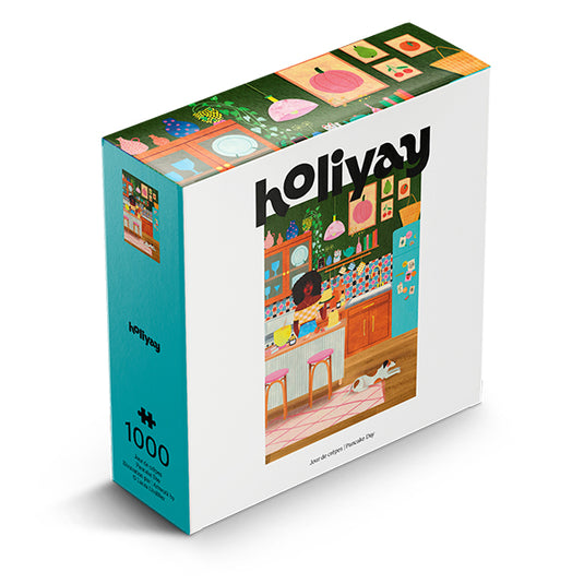 Pancake Day 1000 Piece Jigsaw Puzzle by Holiyay - 1