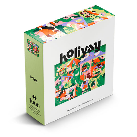 The Great Treehouse 1000 Piece Jigsaw Puzzle by Holiyay - 1