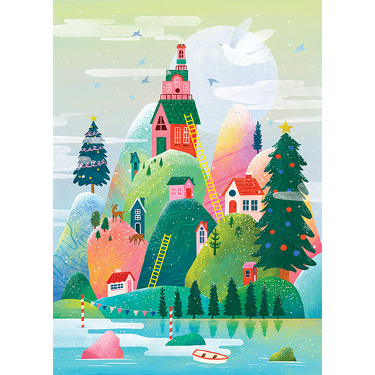 Christmas Island by Chanell Kristen 1000 Piece Jigsaw Puzzle by Holiyay