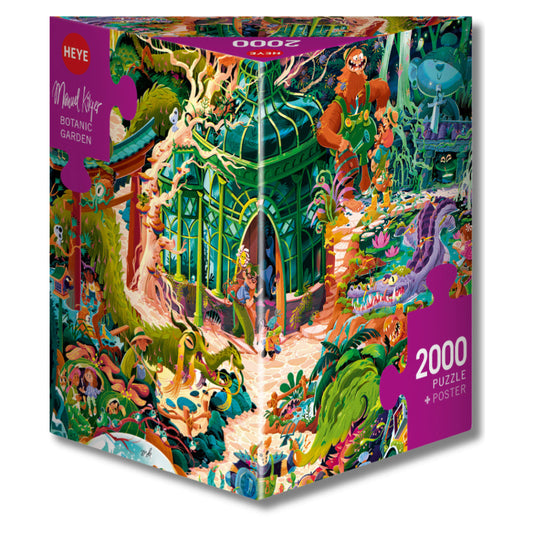 Botanic Garden, Kilger, TB 2000 Piece Jigsaw Puzzle by Heye - 1