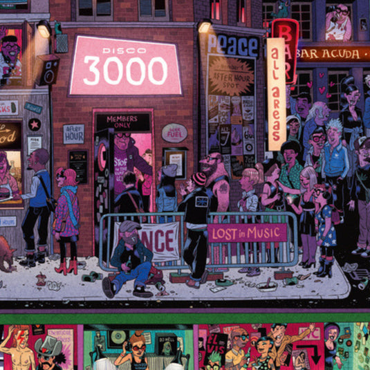 Disco 3000, Oesterle, TB 1000 Piece Jigsaw Puzzle by Heye - 3
