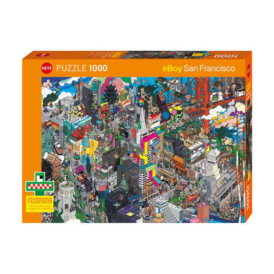 San Francisco Quest, Pixorama 1000 Piece Jigsaw Puzzle by Heye - 1