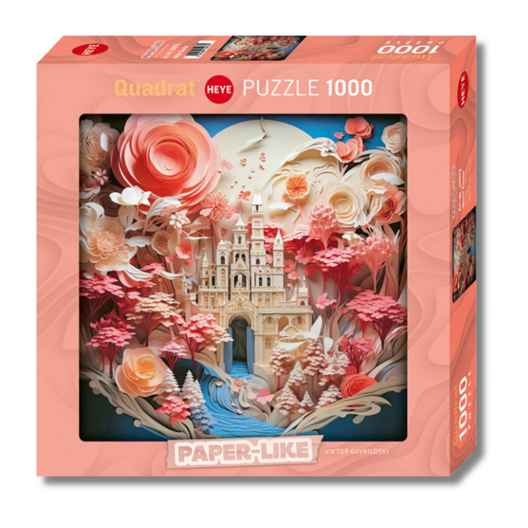 White Castle, Paper-Like, SQB 1000 Piece Jigsaw Puzzle by Heye