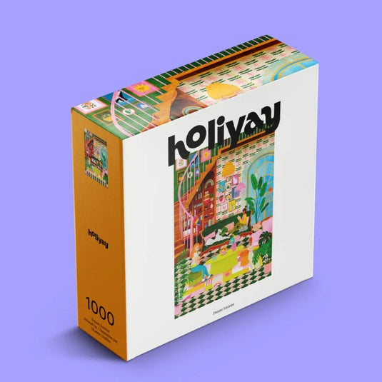 Laura Lhuilier, Sunday 1000 Piece Jigsaw Puzzle by Holiyay - 1