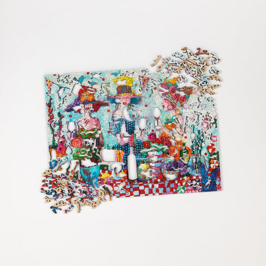 Not Easily Phased by Angela Morgan 562 Piece Wooden Jigsaw Puzzle by Stumpcraft