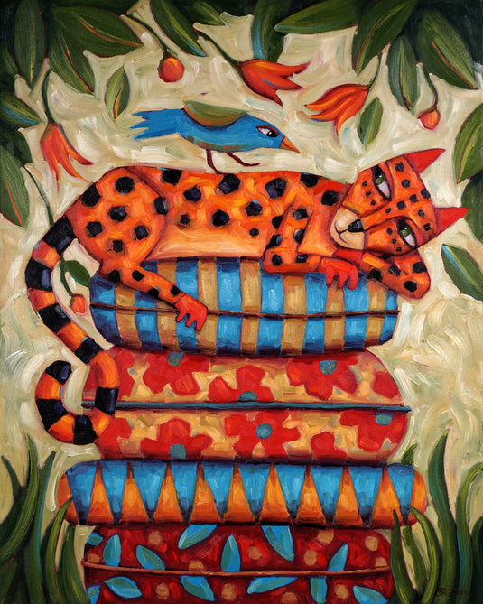 Indulgence by Cindy Revell 444 Piece Wooden Jigsaw Puzzle by Stumpcraft