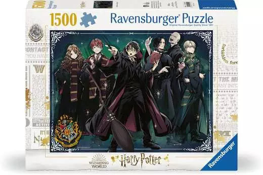 Harry Potter Anime 1500 Piece Jigsaw Puzzle by Ravensburger - 1