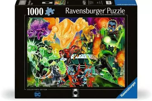 DC Green Lantern Collector's Ed. 1000 Piece Jigsaw Puzzle by Ravensburger - 1