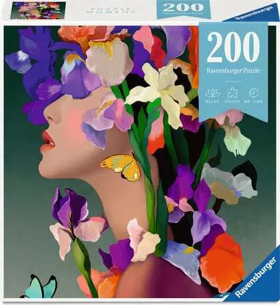 PUZ MOM Iris 200 Piece Jigsaw Puzzle by Ravensburger