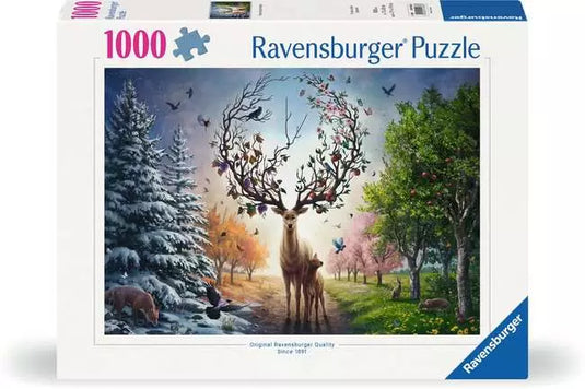 Magical Deer 1000 Piece Jigsaw Puzzle by Ravensburger