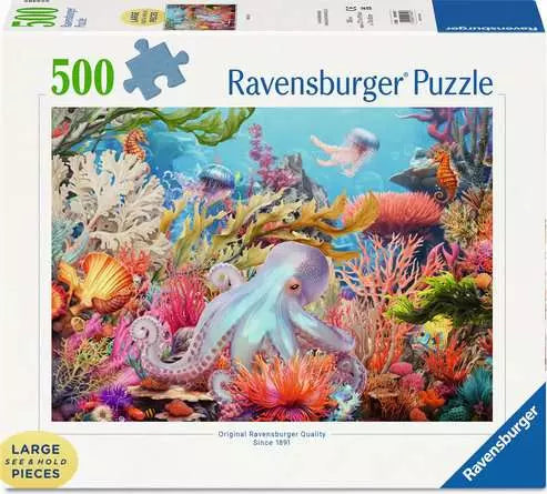 Reef Life 500 Piece Jigsaw Puzzle by Ravensburger