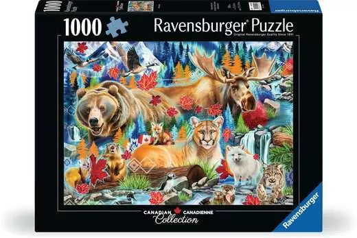 Wild Canada 1000 Piece Jigsaw Puzzle by Ravensburger - 1