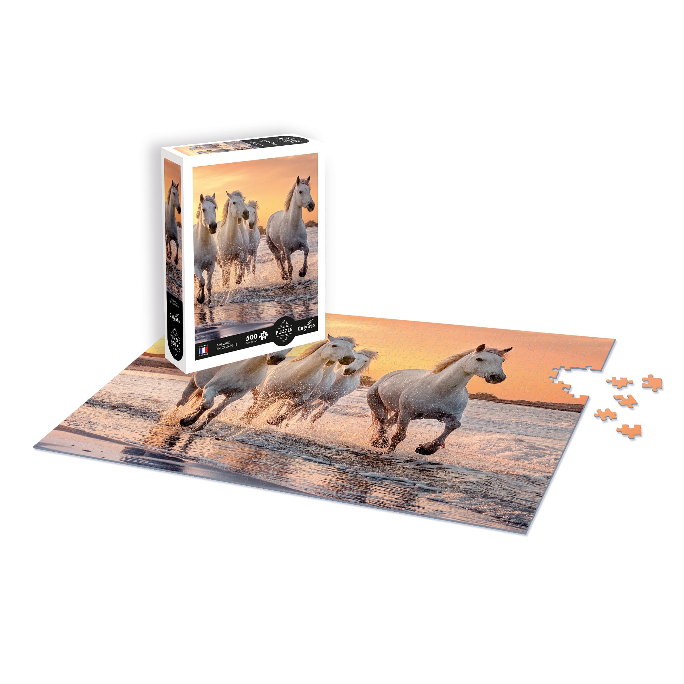 Galloping Horses 500 Piece Jigsaw Puzzle by Sentosphere