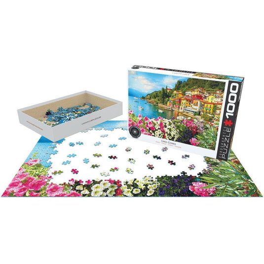 Lake Como, Italy 1000 Piece Jigsaw Puzzle by Eurographics - 3
