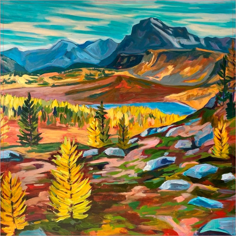Larch Valley by Alison Philpotts 57 Piece Wooden Jigsaw Puzzle by Stumpcraft