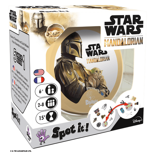 Spot It! The Mandalorian Card Game by Zygomatic