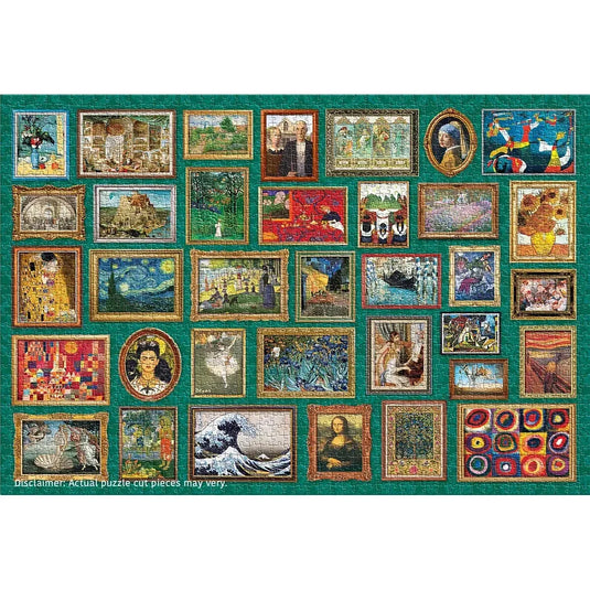Fine Art Masterpieces 2000 Piece Jigsaw Puzzle by Eurographics - 2