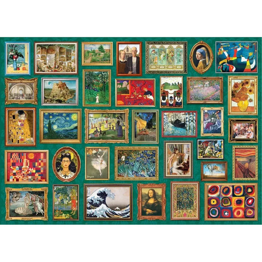Fine Art Masterpieces 2000 Piece Jigsaw Puzzle by Eurographics - 3