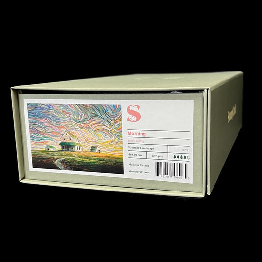 Morning by Steve R. Coffey 595 Piece Wooden Jigsaw Puzzle by Stumpcraft
