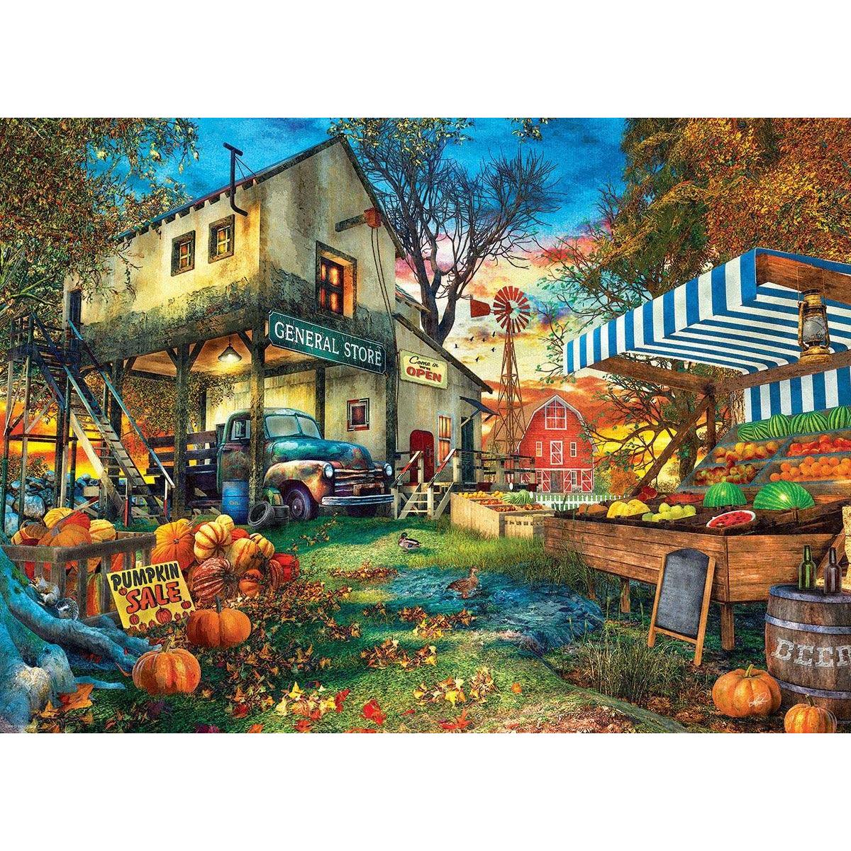 Old Country Store by Davison 300 Piece Jigsaw Puzzle by Eurographics