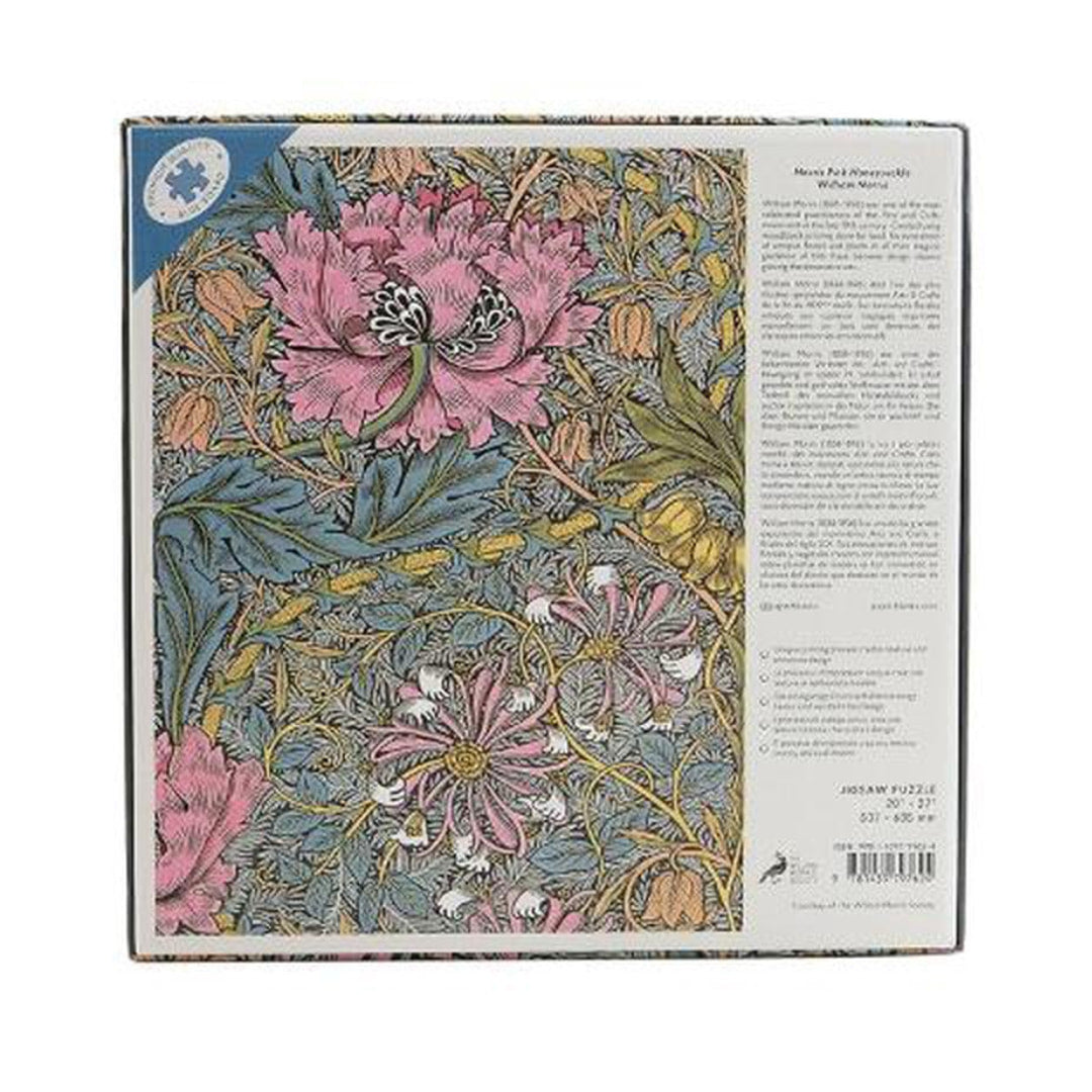 Morris Pink Honeysuckle Jigsaw Puzzle by PaperBlanks