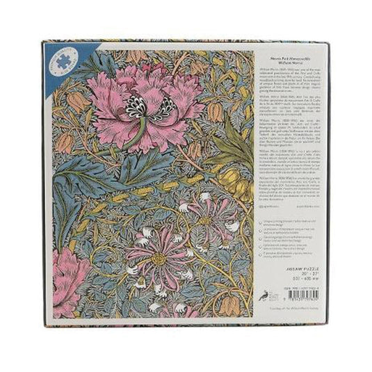 Morris Pink Honeysuckle Jigsaw Puzzle by PaperBlanks - 2