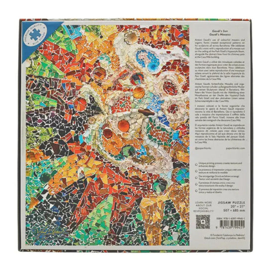 Gaudi's Sun Jigsaw Puzzle by PaperBlanks - 2