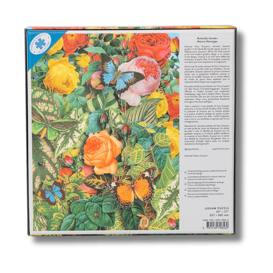 Butterfly Garden Jigsaw Puzzle by PaperBlanks - 3