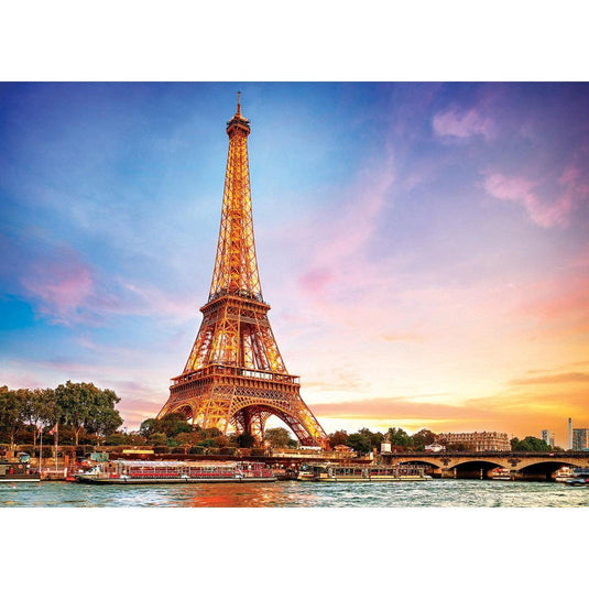 Paris La Tour Eiffel 1000 Piece Jigsaw Puzzle by Eurographics - 2