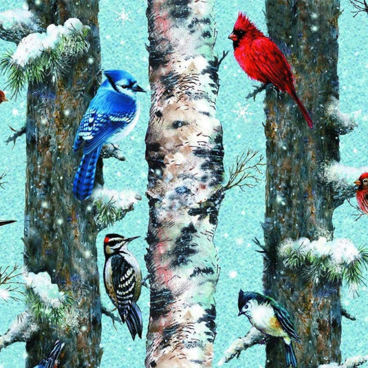 Christmas Birds 1000 Piece Jigsaw Puzzle by Piatnik - 3