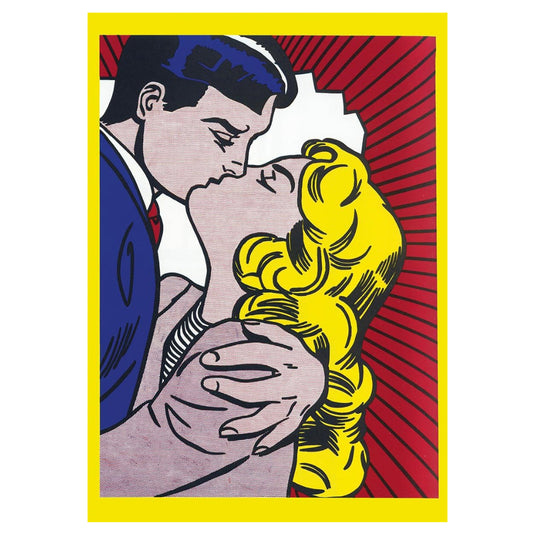 Lichtenstein Kiss Iii 1000 Piece Jigsaw Puzzle by Piatnik - 2