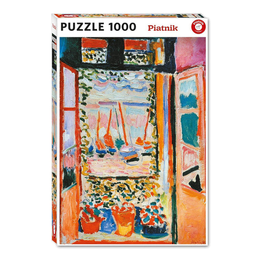 Matisse Open Window 1000 Piece Jigsaw Puzzle by Piatnik - 1