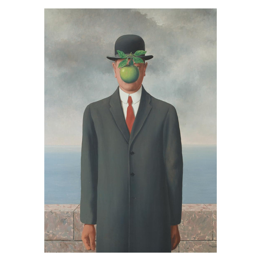 Magritte Son Of Man 1000 Piece Jigsaw Puzzle by Piatnik