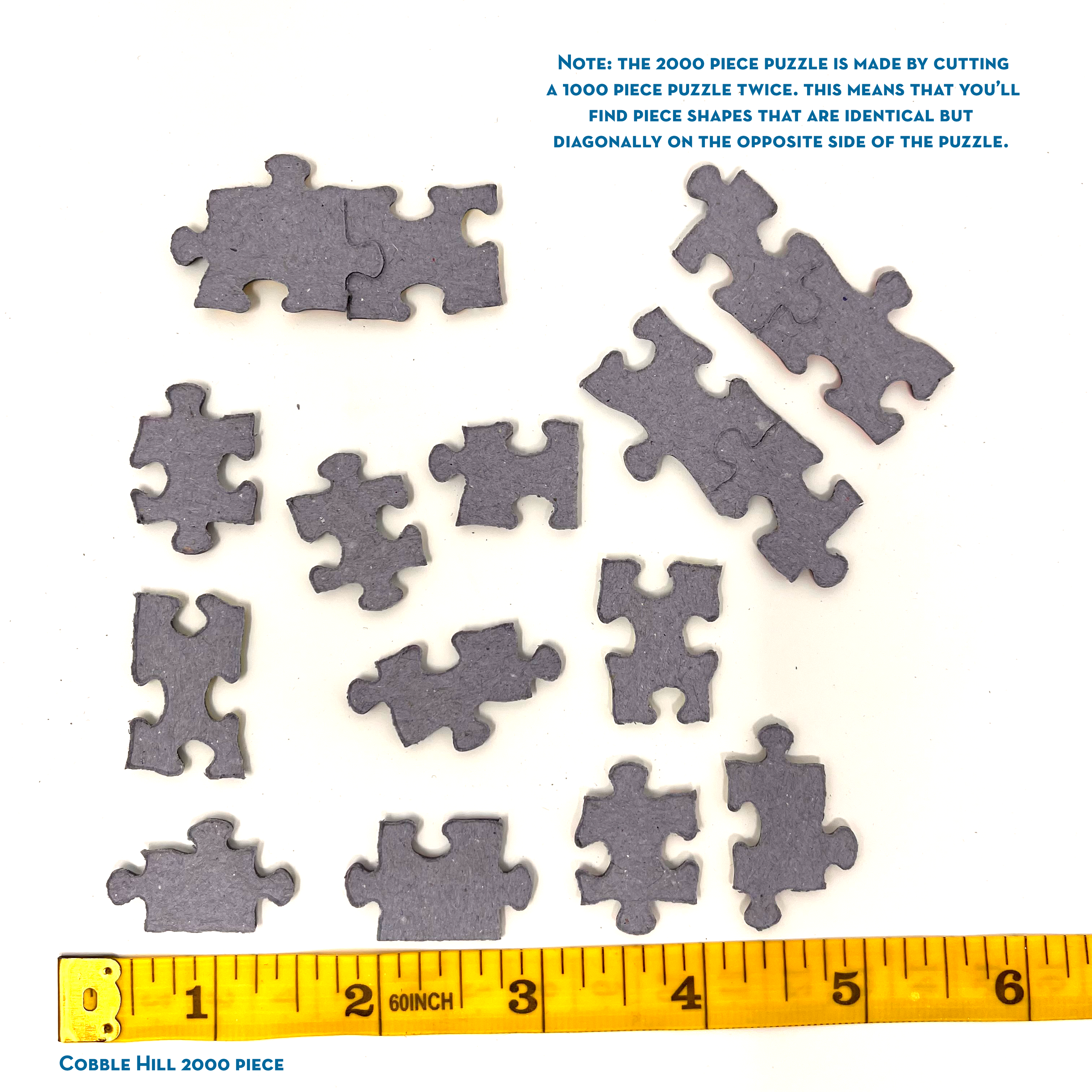 Tilework 2000 Piece Jigsaw Puzzle by Cobble Hill