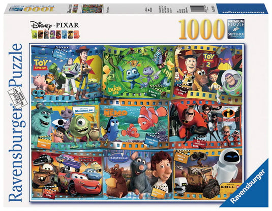 Disney Pixar Movies 1000 Piece Jigsaw Puzzle by Ravensburger