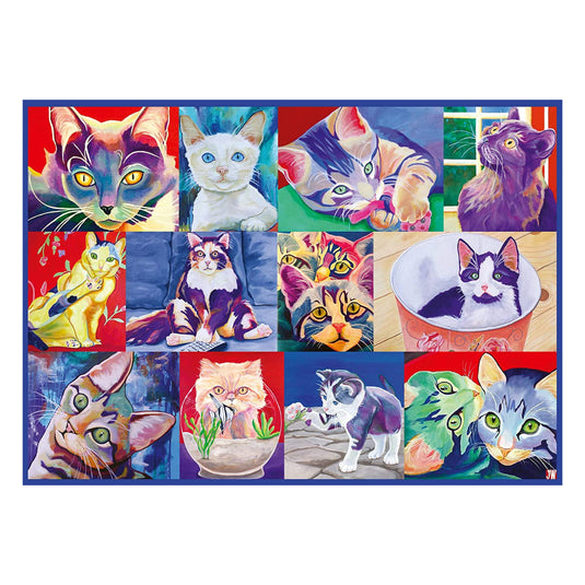 Hello Kitty Kat 500 Piece Large Format by Ravensburger - 2