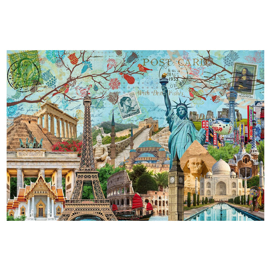 Big City Collage 5000 Piece Jigsaw Puzzle by Ravensburger - 2