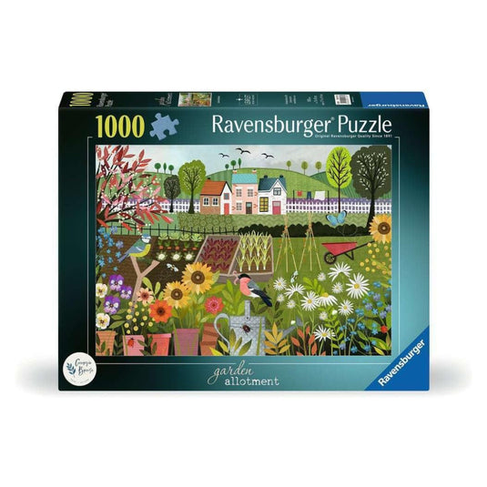 Garden Allotment 1000 Piece Jigsaw Puzzle by Ravensburger - 1