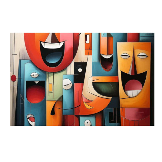 Puzzle Moments: Happy Cubism 200 Piece Puzzle by Ravensburger - 2