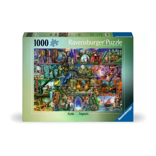 Myths & Legends 1000 Piece Jigsaw Puzzle by Ravensburger - 1