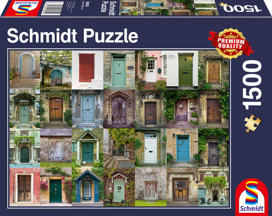 Doors 1500 Piece Jigsaw Puzzle by Schmidt Puzzle - 1