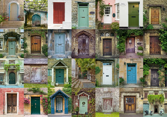 Doors 1500 Piece Jigsaw Puzzle by Schmidt Puzzle - 4