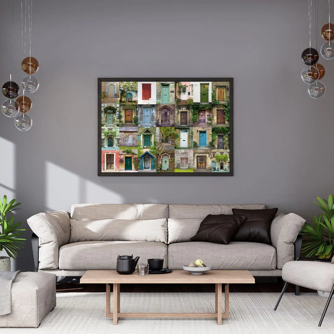 Doors 1500 Piece Jigsaw Puzzle by Schmidt Puzzle