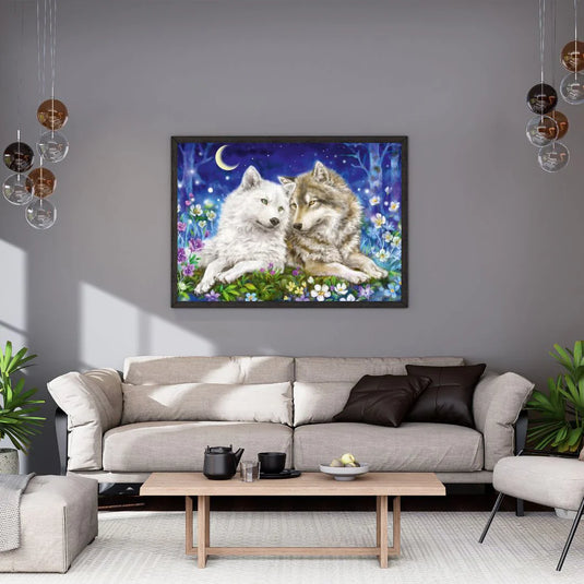Friendship Between Wolves 200 Piece Jigsaw Puzzle by Schmidt Puzzle - 5