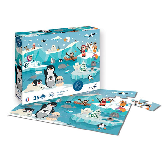 La Banquise 36 Piece Jigsaw Puzzle by Sentosphere - 2