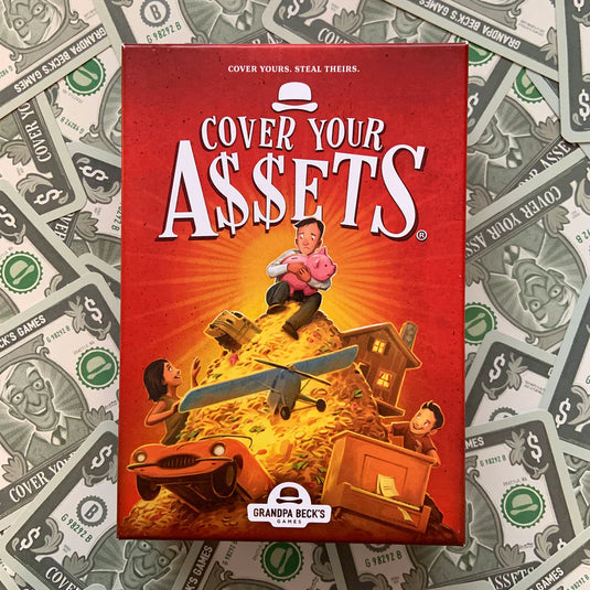 Cover Your Assets Board Game by Grandpa Beck's Games