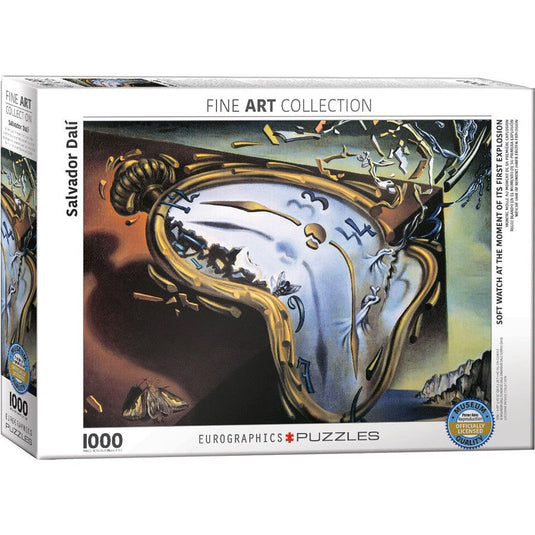 Soft Watch by Dali 1000 Piece Jigsaw Puzzle by Eurographics - 1