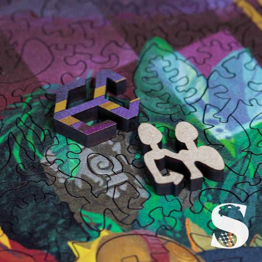 Dream Journal by Extra Crunchy 256 Piece Wooden Jigsaw Puzzle by Stumpcraft