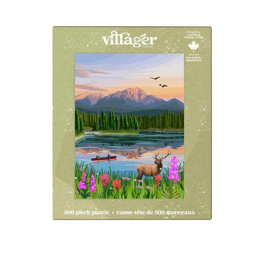 Jasper Flowers | 500-Piece Puzzle for Adults | Designed in Canada by Kelsey Voss - 2